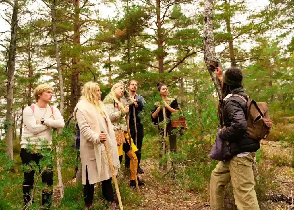 Guidet dag i naturen