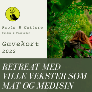 Retreat med ville vekster 2023 Gavekort /EARLY BIRD PRIS